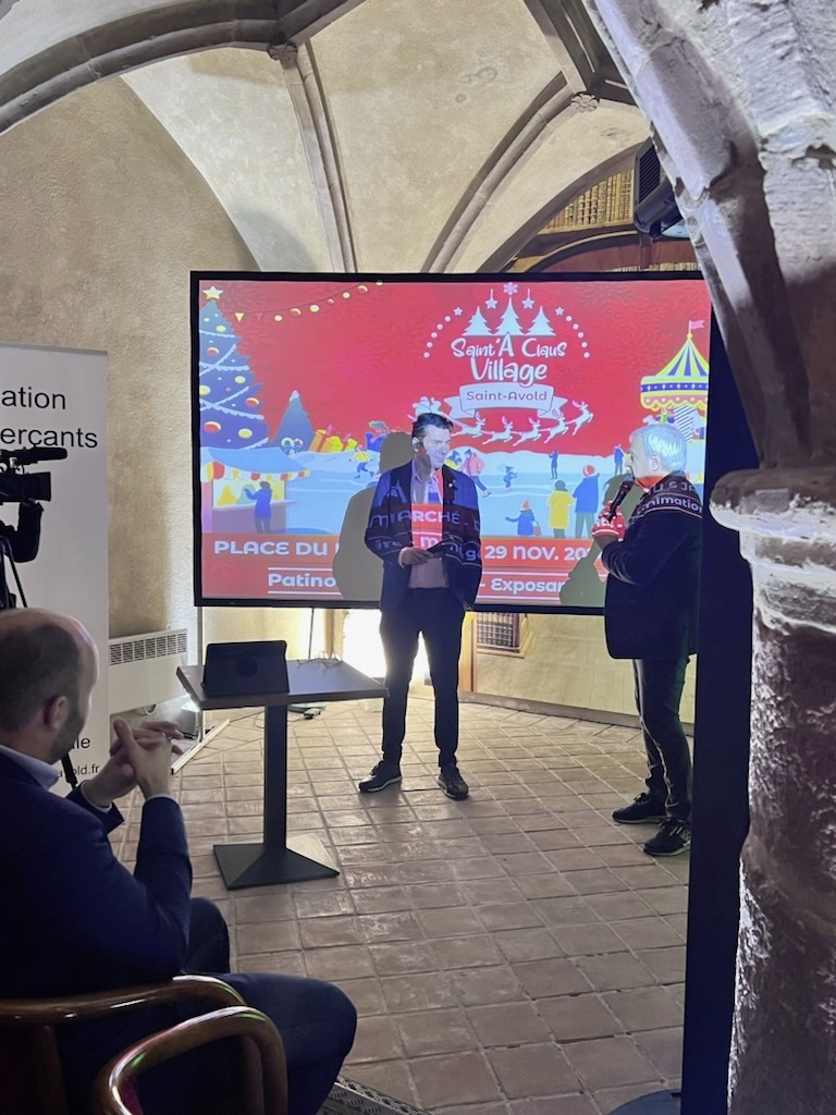 La conférence de présentation du village de Noël de Saint-Avold s'est tenue mardi 29 octobre.