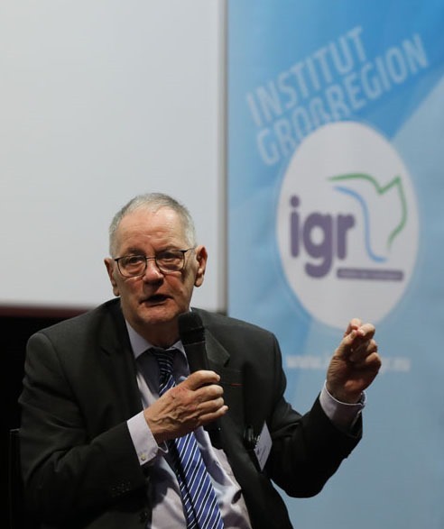 Roger Cayzelle, président de l’Institut de la Grande Région.