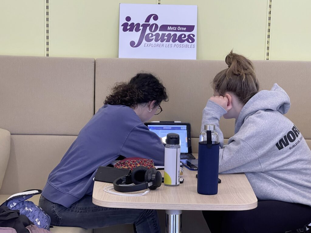 Au Cap, à Metz, les étudiants peuvent se retrouver pour travailler ou aller à la rencontre des associations.