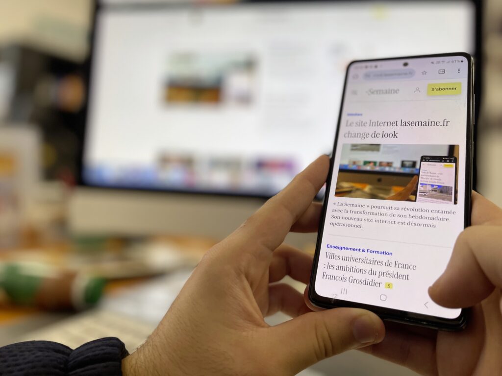 La Semaine a un nouveau site internet depuis octobre 2024