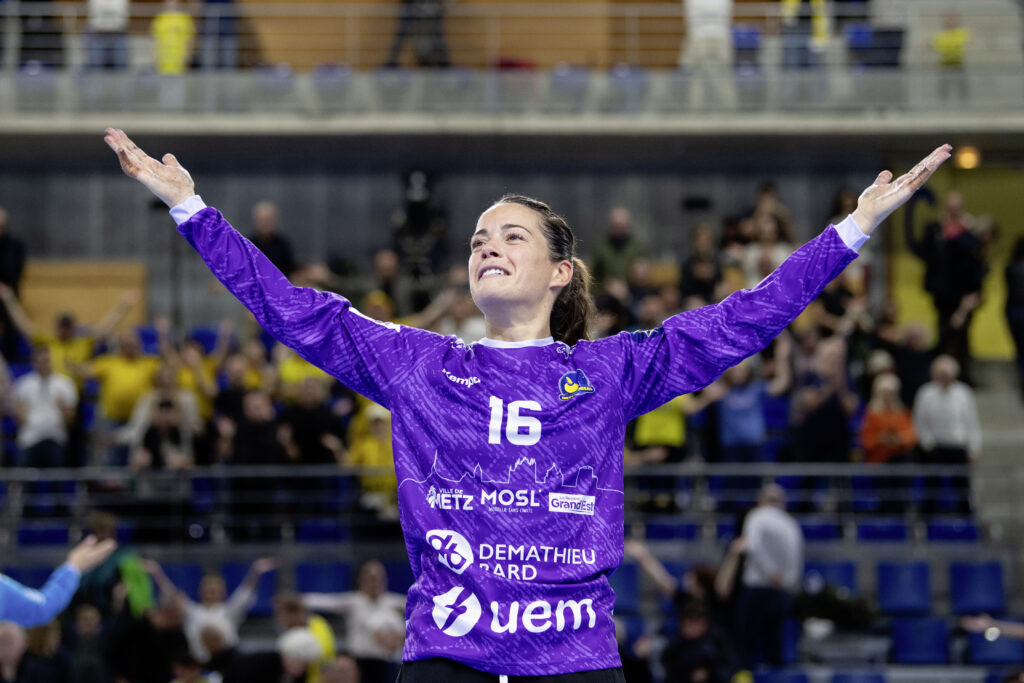 Cléopâtre Darleux, gardienne de Metz Handball.
