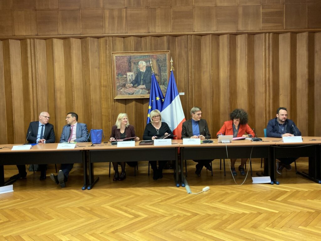 Les différents partenaires étaient réunis lundi 14 octobre 2024 pour la signature de la convention « circuits alimentaires de proximité ».