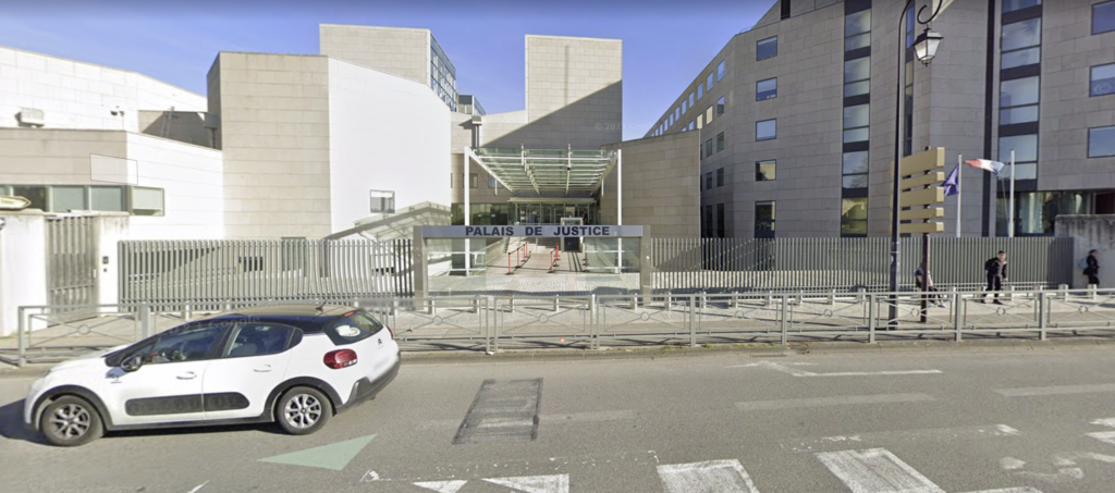 Le tribunal judiciaire d'Avignon où se déroule le procès hors norme des viols de Mazan.