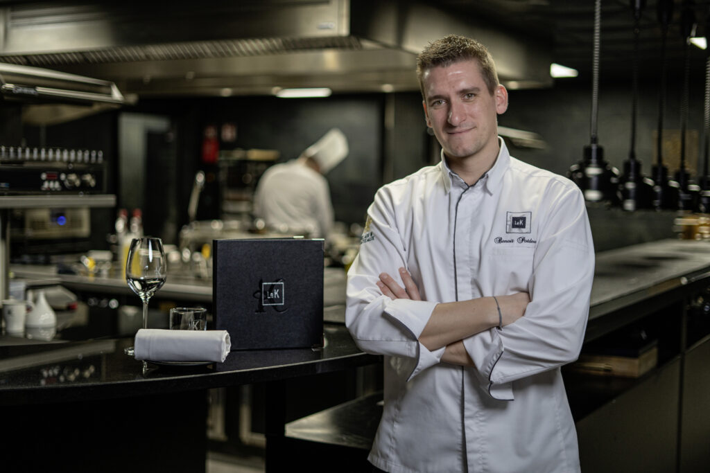 Benoît Potdevin, chef du restaurant étoilé Le K.