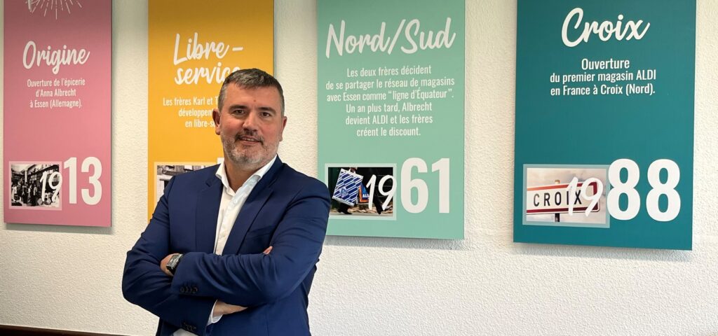 L'année 2024 a été chargée pour l'enseigne Aldi et Éric Vandelaer.