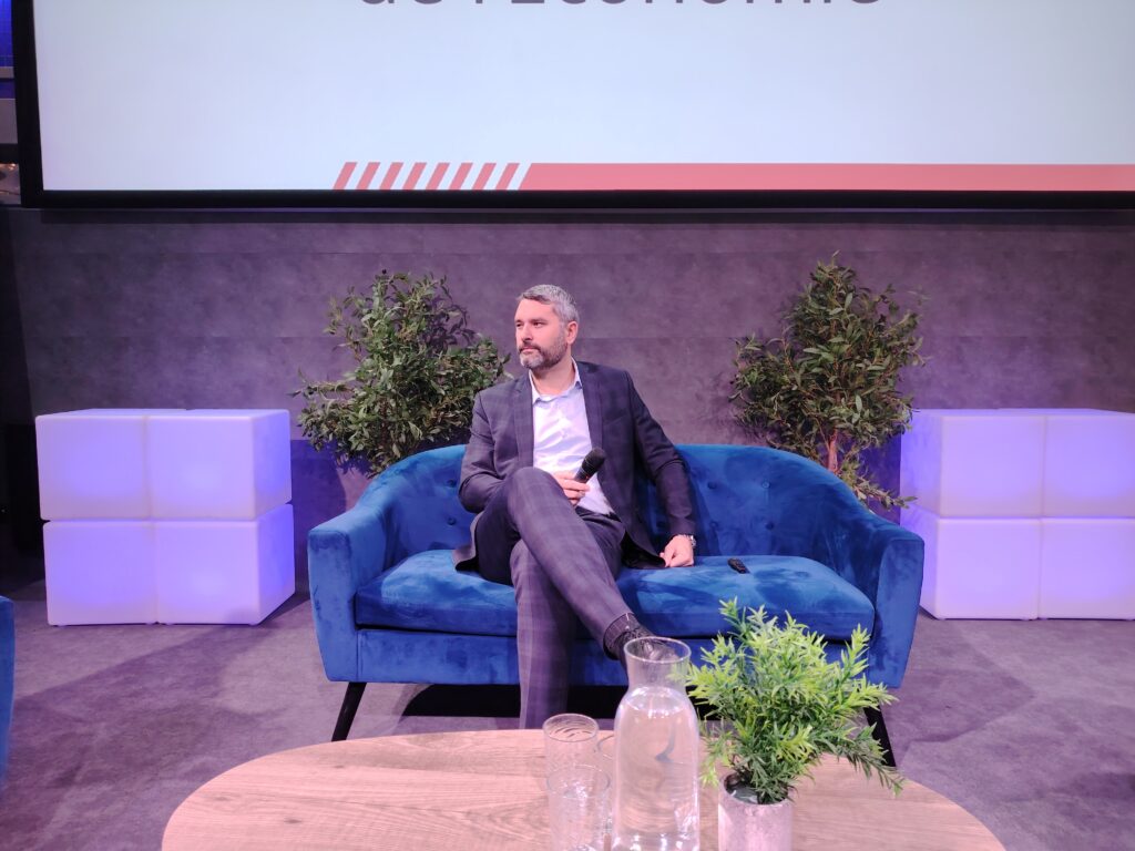 Jordan Brun, cogérant de Costantini était l'invité de la matinale de l'économie du 13 novembre de MyReseau.