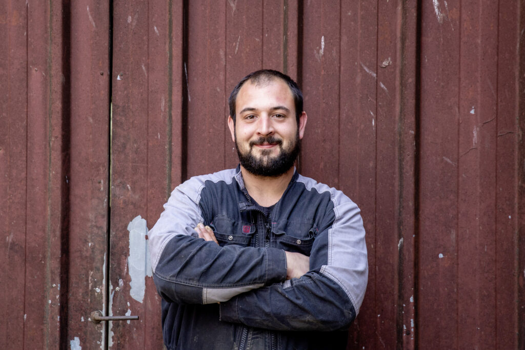 Julien Viville, président des Jeunes Agriculteurs de la Moselle.