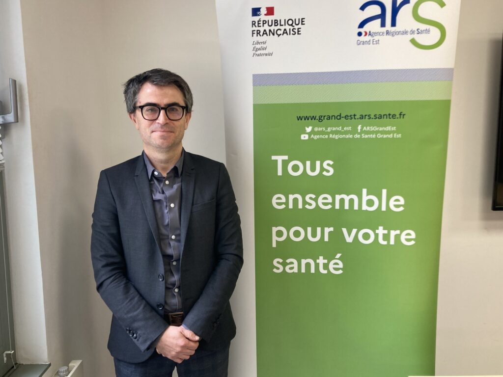 Joan Orcier, directeur territorial de l’ARS 54.