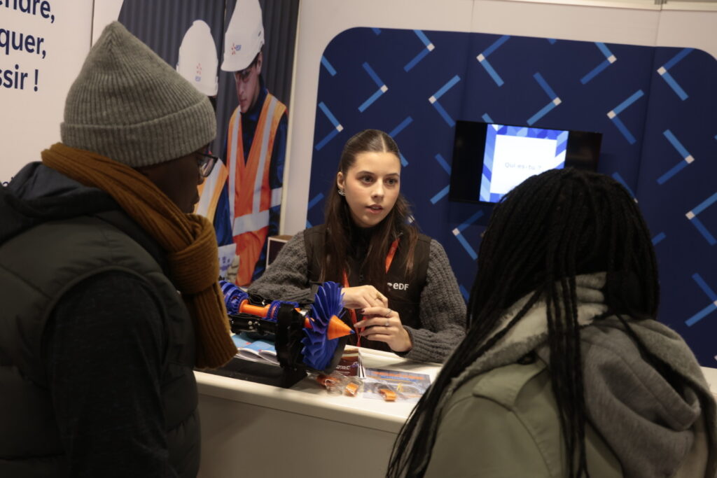 Les entreprises industrielles étaient présentes pour recruter leurs talents de demain.