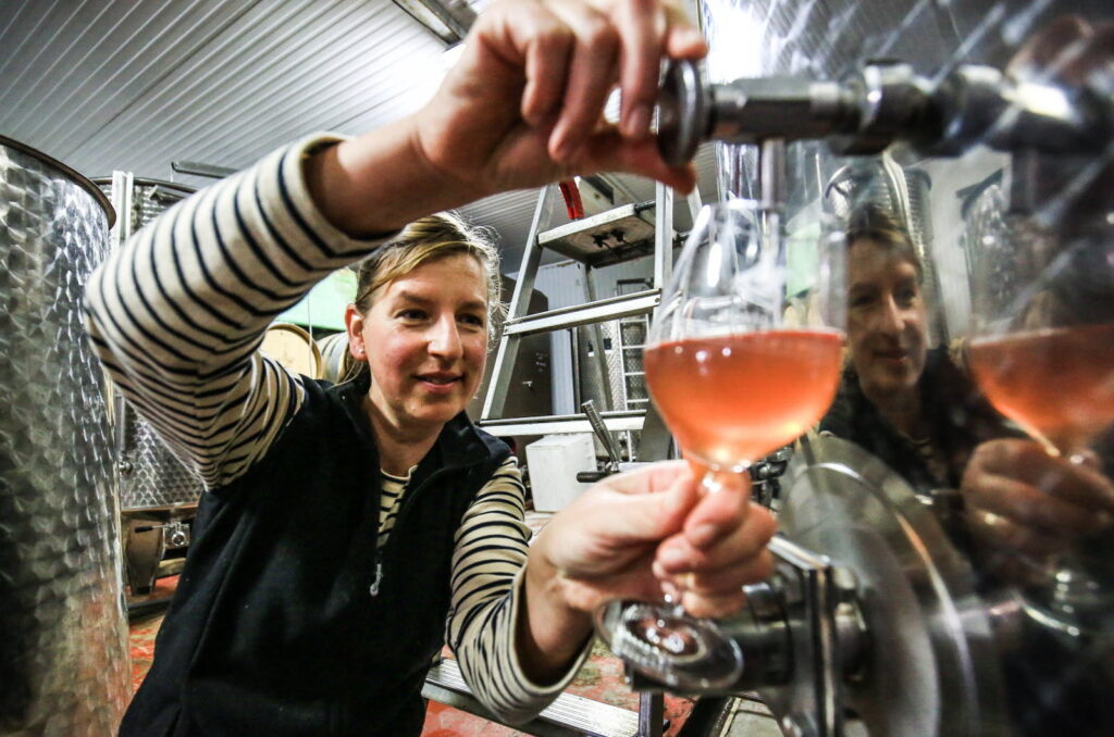 Tout reste à construire autour de l'IGP Lorraine pour Angelica Oury et ses confrères vignerons.