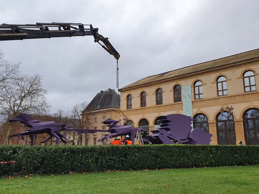 Le Carrosse de Veilhan est à Metz depuis 2010.