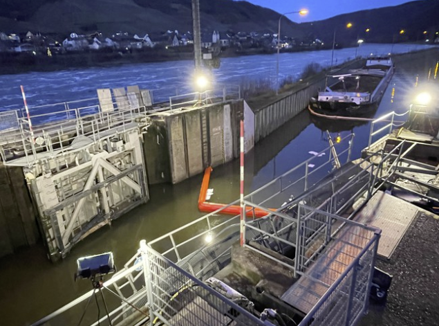 Accident d’écluse : VNF confirme l’interruption de la navigation sur la Moselle