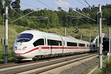 Les trains ICE, TGV allemands, assureront cette nouvelle liaison entre les capitales française et allemande.