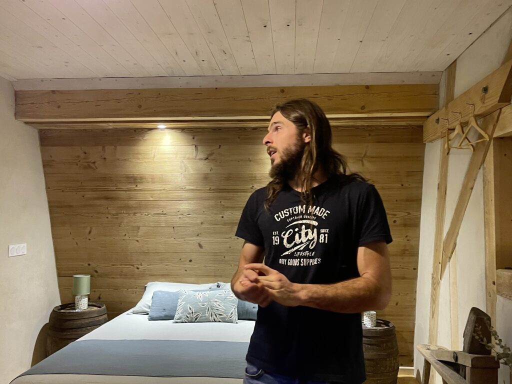 Louis Schmidt a reconstruit le vieux moulin de la Paulusmühle, plusieurs décennies après les premiers travaux entamés par ses parents.