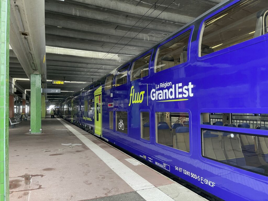 La première circulation d'une rame rénovée a eu lieu mercredi 4 décembre.