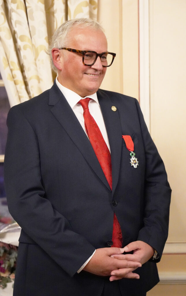 Thierry Schidler a été décoré mardi 10 décembre des insignes de Chevalier de la Légion d’honneur
