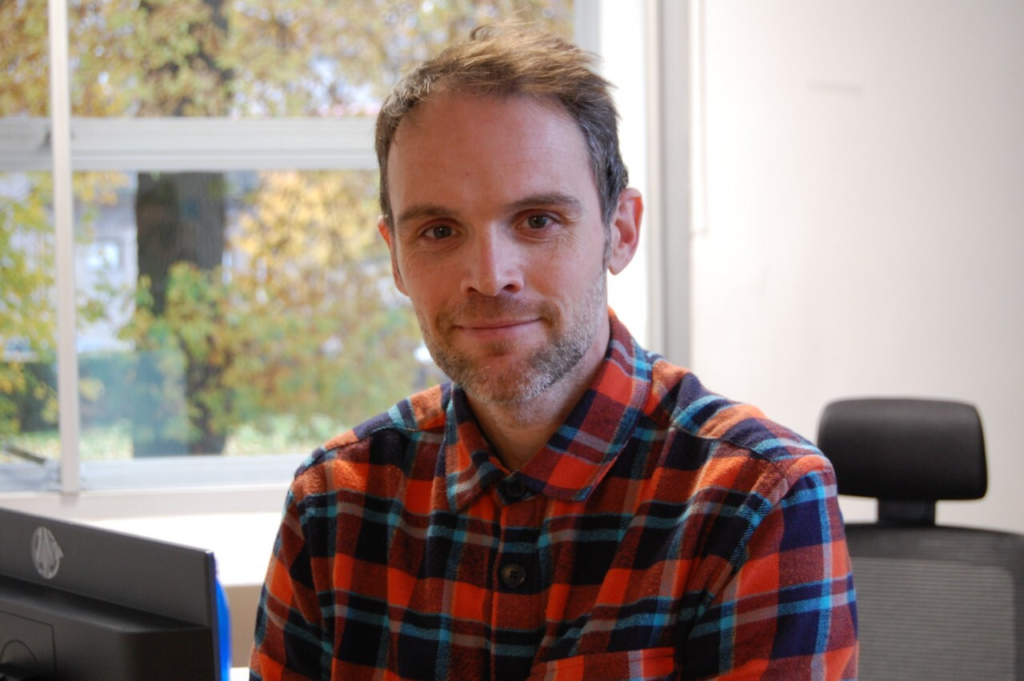 Alexis Steiner, responsable opérationnel Forest'Inn Lab.