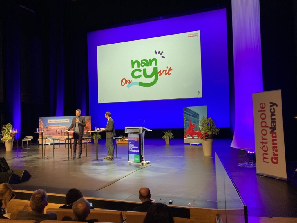 Assises de l’attractivité : Nancy dévoile sa nouvelle marque de territoire