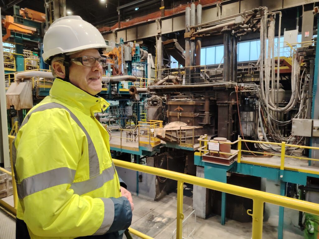 Pascal Masson, responsable des pilotes du campus, lève les risques industriels et teste les processus et les produits.
