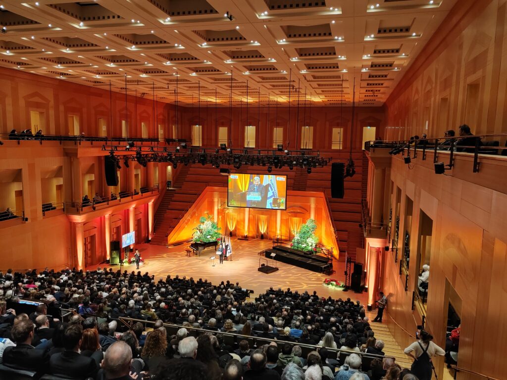 L'Arsenal : décor des voeux de François Grosdidier depuis 2023.